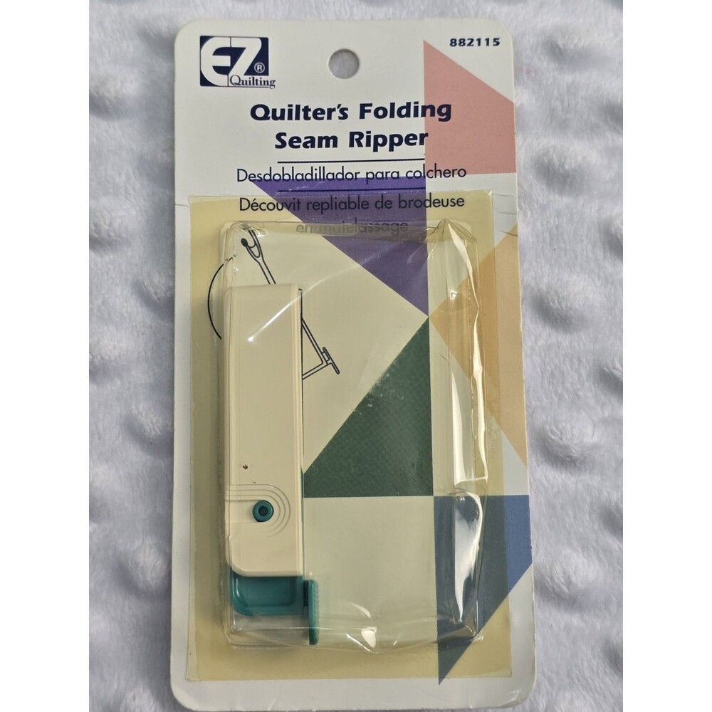 Vintage Folding Seam Ripper EZ Quilting Wrights New Made In Germany Sewing Tool